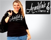 Arundelair Chorus#ARUN7007 3/4 SleeveTee Sizes XS to 3X