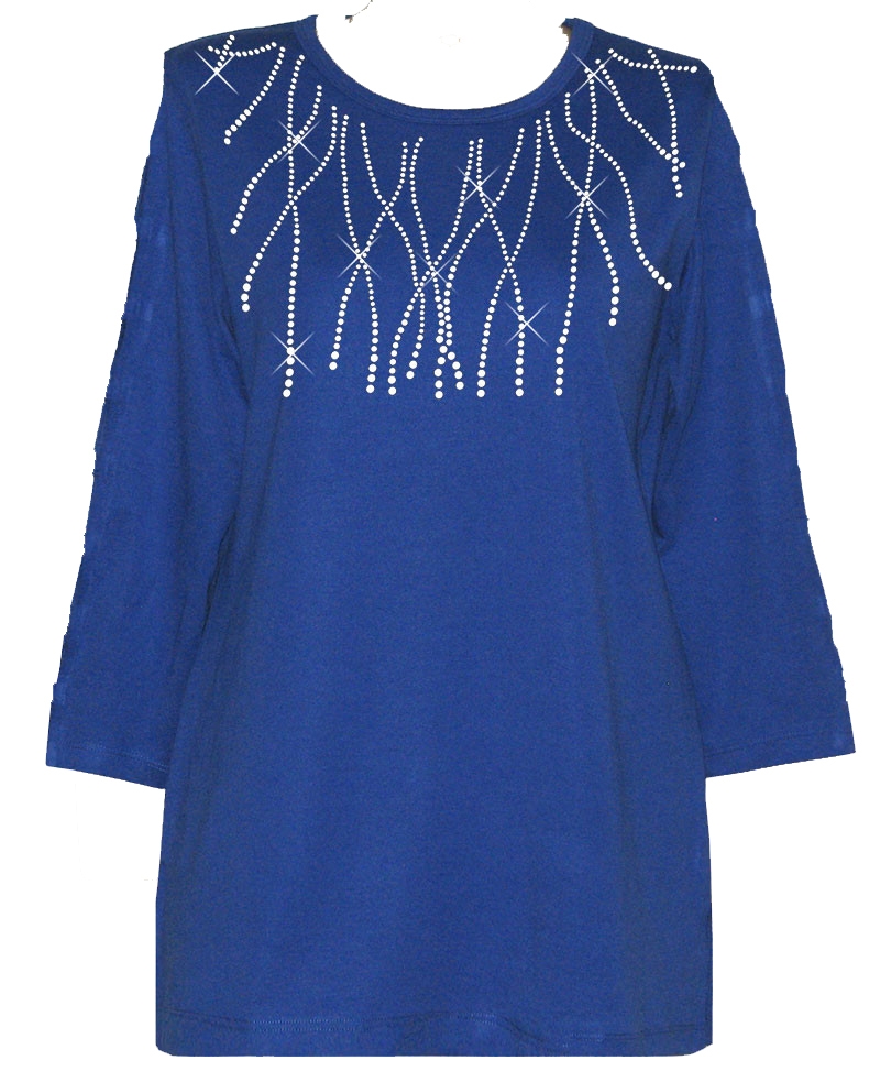 1706 embellished tee sizes S to 3X
