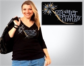 Greater Harmony Chorus Rhinestone #GHC7007 Tee Sizes XS to 3X