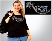 Greater Harmony Chorus Rhinestone #GHC7008 Tee Sizes XS to 3X
