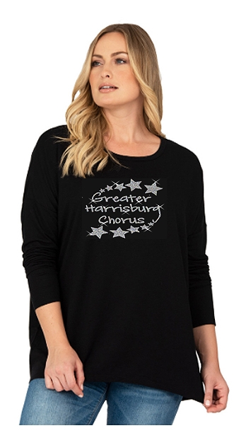 Harrisburg Chorus Harc1800  Tee Sizes S to 3X